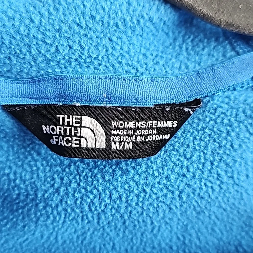 The North Face Women's Blue Fleece Jacket - Picture 4 of 6